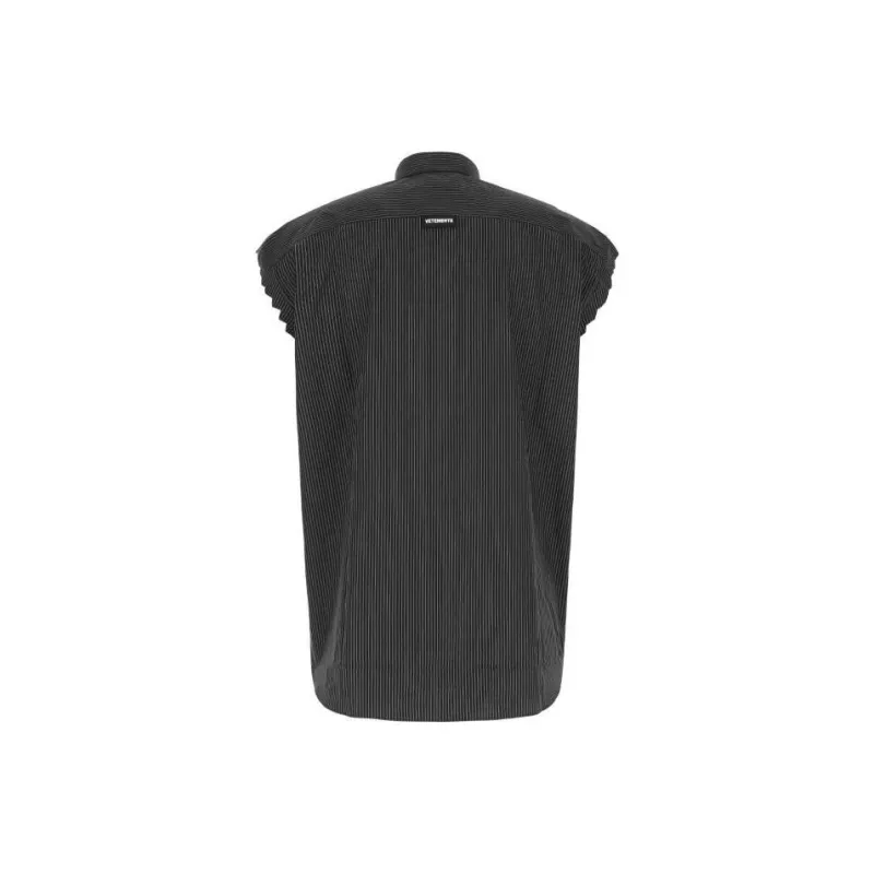 Vetements Ribbed Poplin Shirt-1