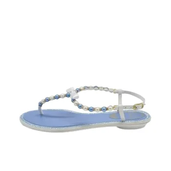 RENE CAOVILLA Strap Sandals Women's Blue