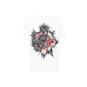 BALMAIN Embroidered Logo T shirt