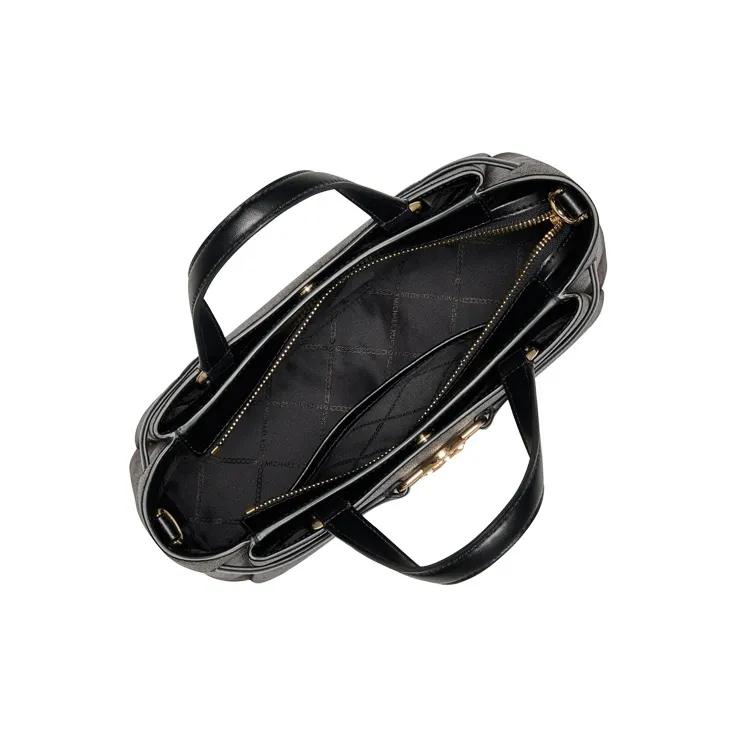 MICHAEL KORS Artificial Leather Shoulder Bag, Crossbody Bag, Handbag Medium Size Women's Dark Brown/Black-2