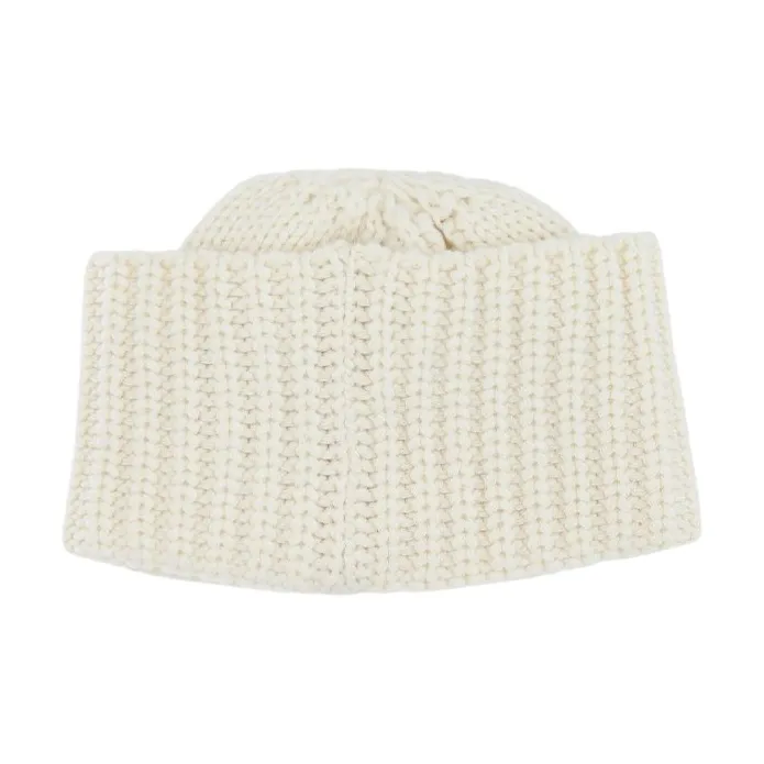 SAINT LAURENT Logo Patch Beanie-1
