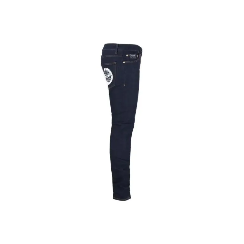 VERSACE JEANS COUTURE FW22 Slim Fit Pants Jeans Men's Dark Blue-2