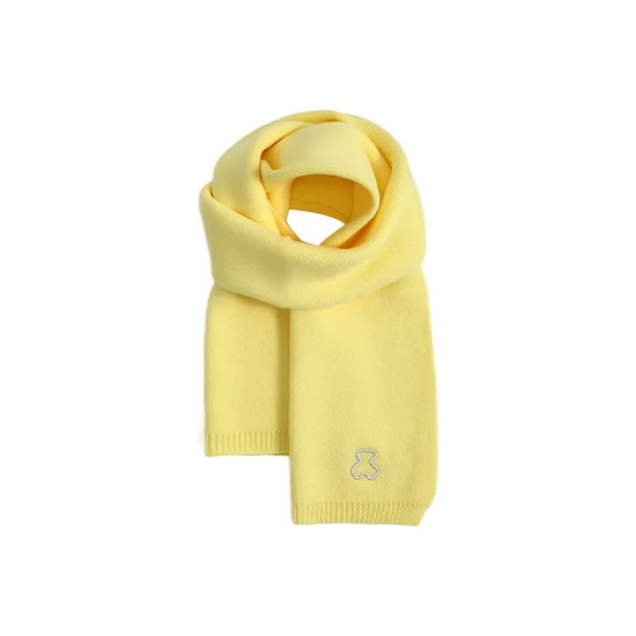 FREE RABBITⅡ Plush Yarn Scarf Unisex-5