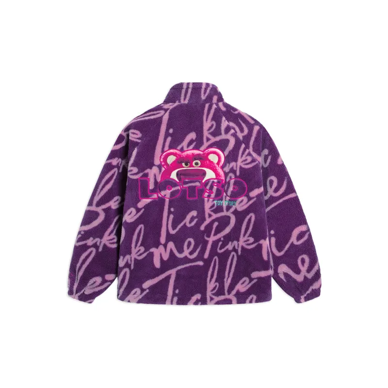 LiNing x Disney Jacket Unisex Purple/Lotus Purple Print-1