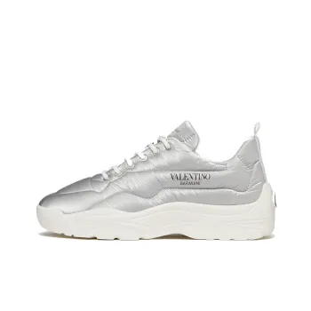 Valentino Gumboy Low-Top Sports Casual Shoes Men's Silver