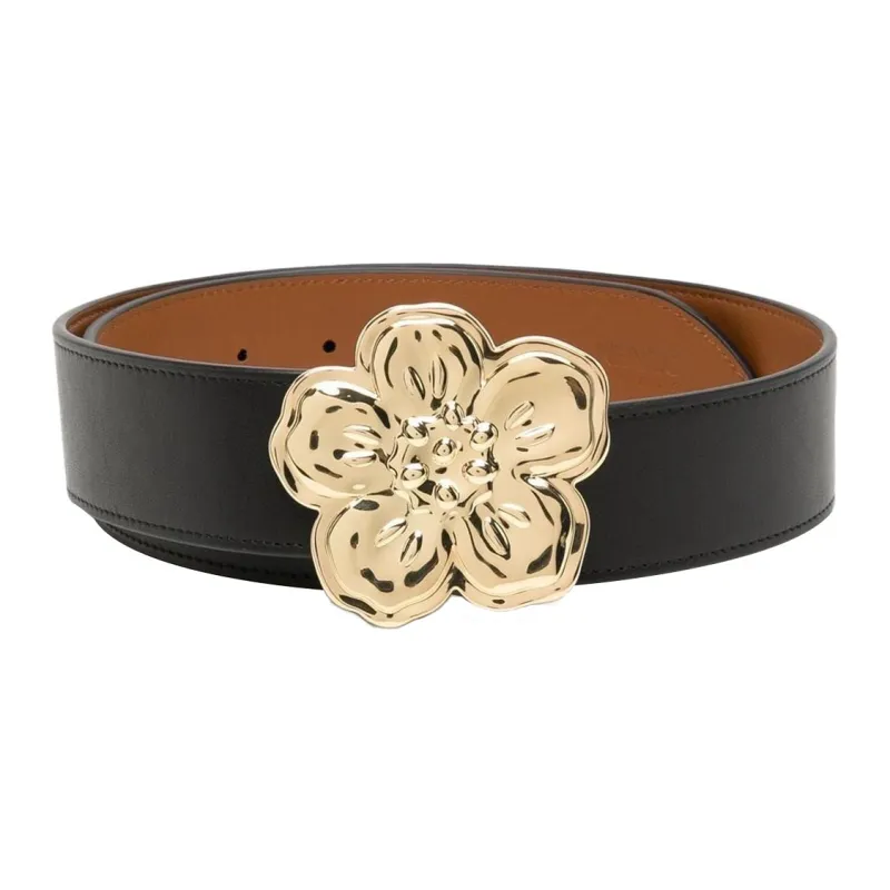 KENZO Reversible Boke Flower Buckle Belt-0