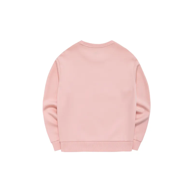 Erke Sweatshirt Women's Smoke Pink Orange-1