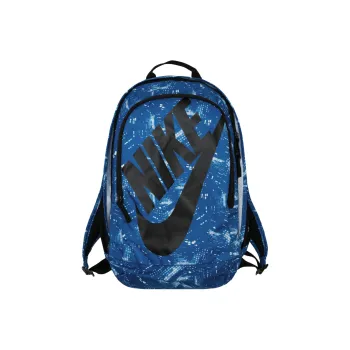 Nike Polyester Laptop Backpack Regular Unisex Blue