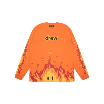 Drew House Fire L/s T shirt