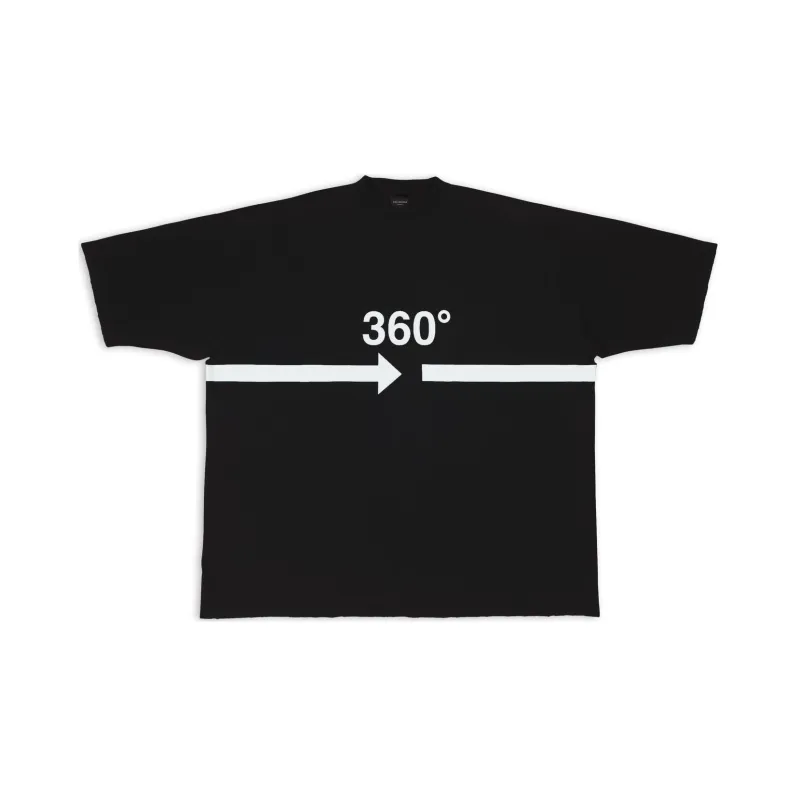 Balenciaga 360 Tubular Oversized T shirt-0