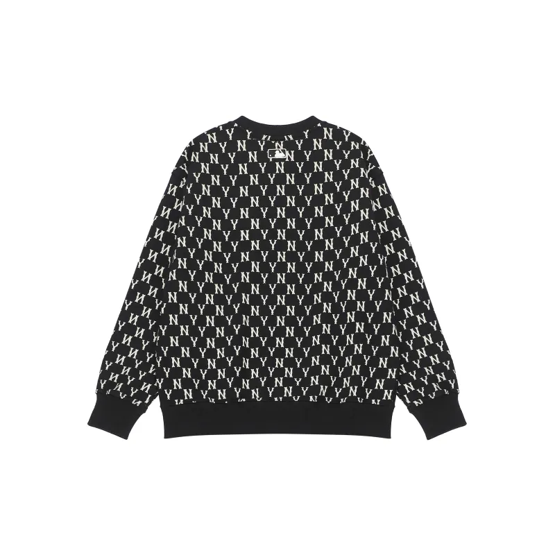 MLB New York Yankees PLAY PIXEL OVERFIT Sweatshirt Unisex Black-1