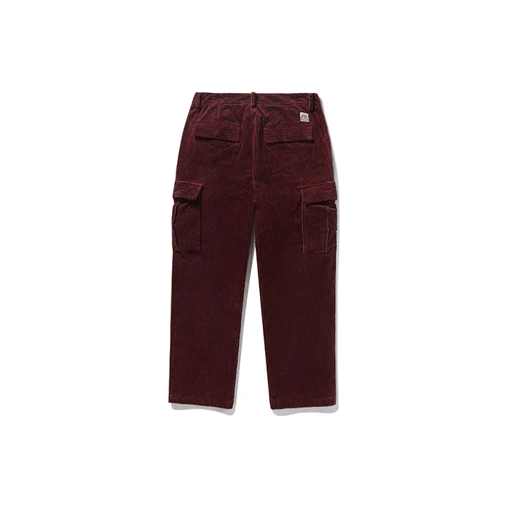 Vision Street Wear FW22 Cargo Pants Unisex Burgundy-1