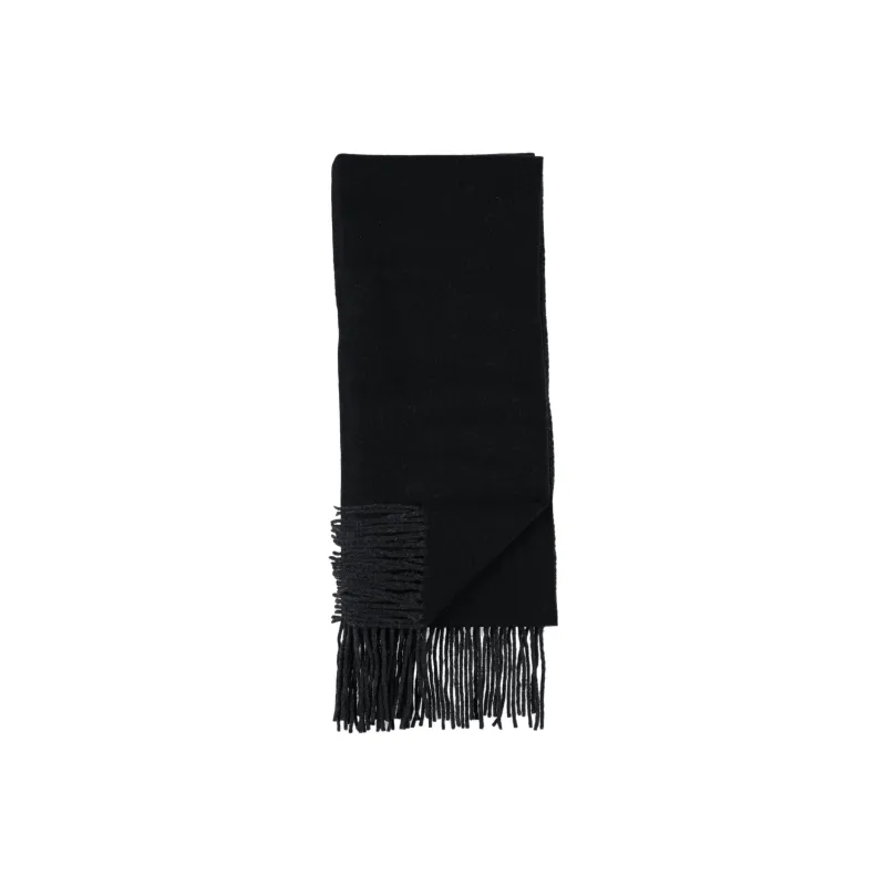 GANNI Knit Scarves Unisex Black-1