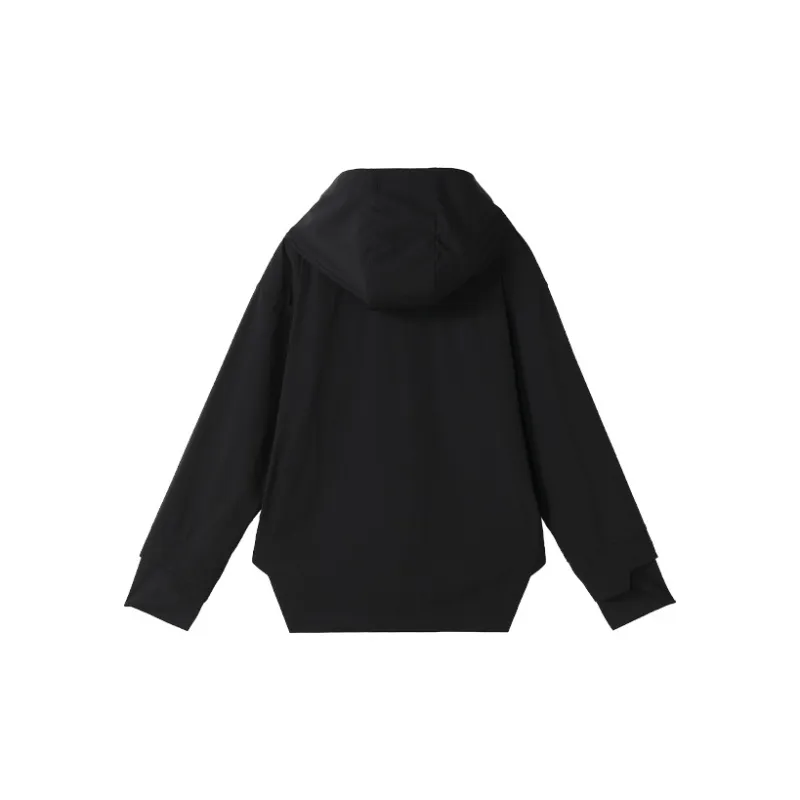 NORVINCY Solid Color Hoodie Sweatshirt With Mask Unisex-1