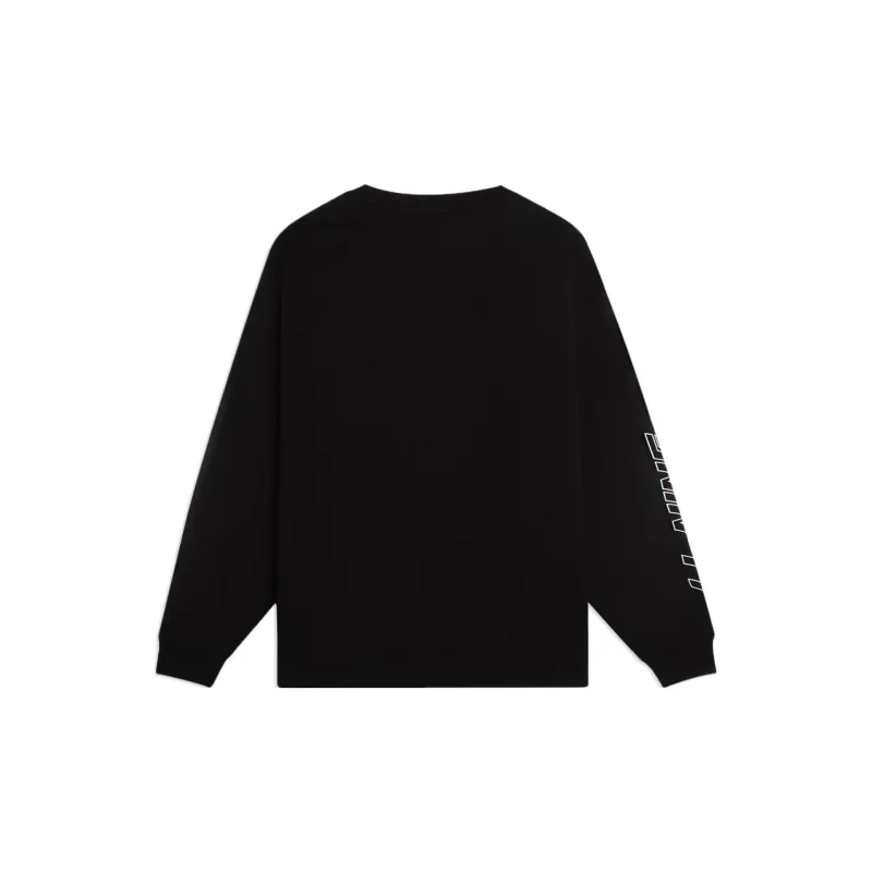 LINING Sports Trend Series Sweatshirts Unisex Black-1