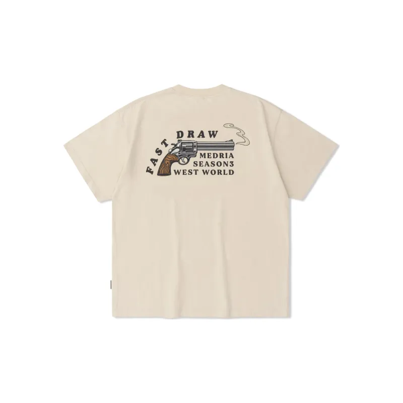 MEDRIA T-Shirts Unisex Apricot-1