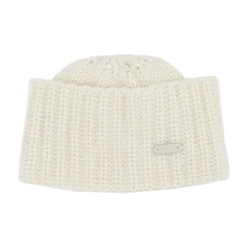 SAINT LAURENT Logo Patch Beanie