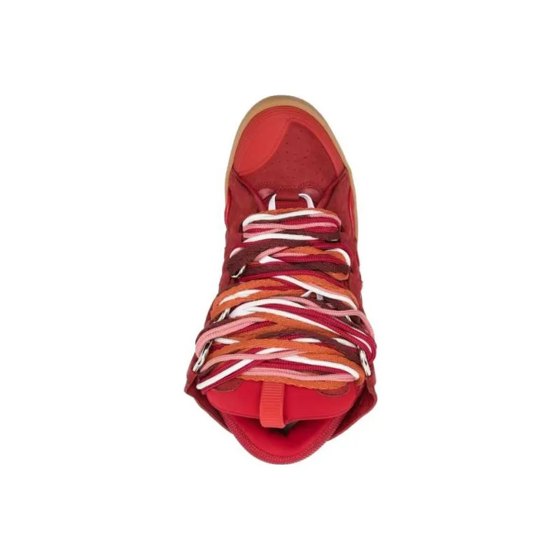 Lanvin Curb Sneaker 'Lipstick'-3