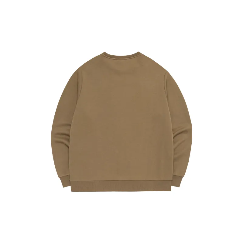 Erke Sweatshirts Men Latte Brown-1