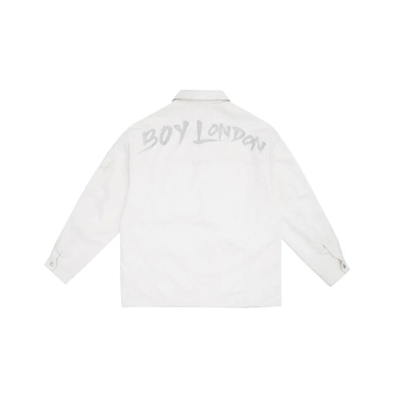 Boy London Jacket Unisex Silver-1