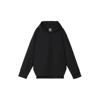 NORVINCY Solid Color Hoodie Sweatshirt With Mask Unisex