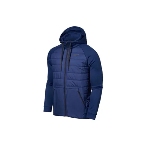 Nike Puffer Jackets Men Blue