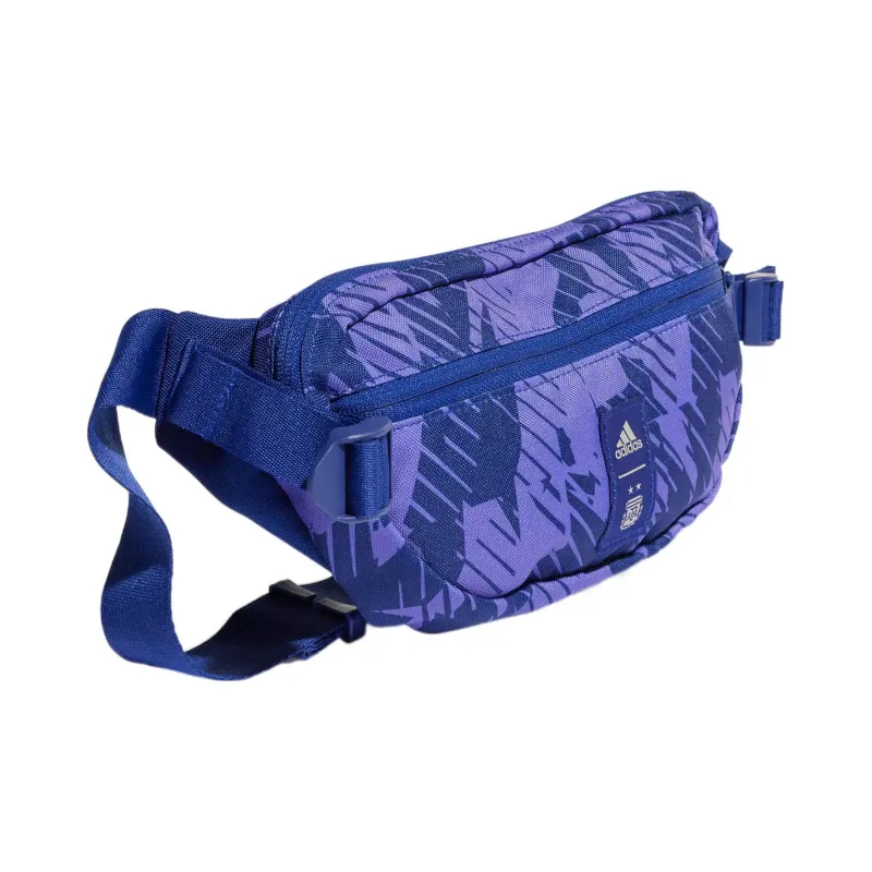 Adidas Recycled Material Argentina Soccer Sling Bag Crossbody Bag Regular Unisex Purple-2