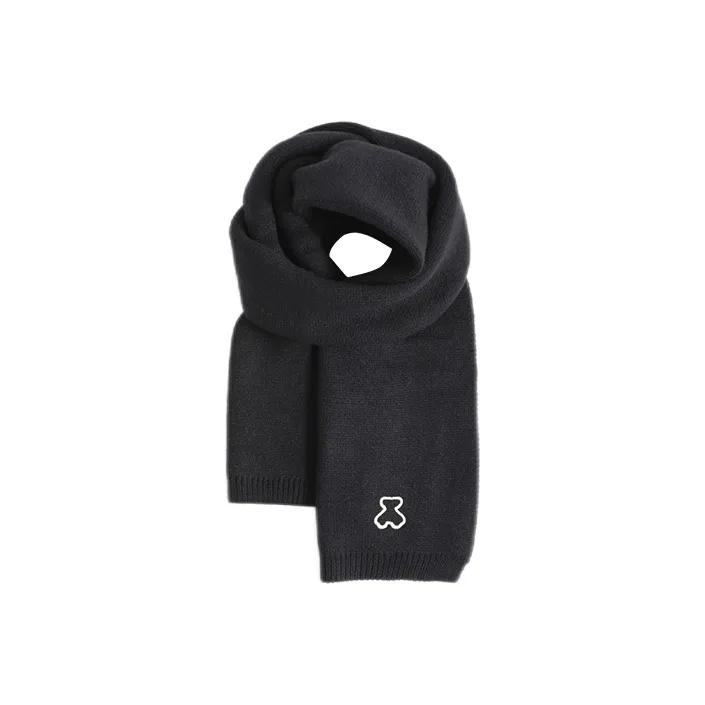 FREE RABBITⅡ Plush Yarn Scarf Unisex-4