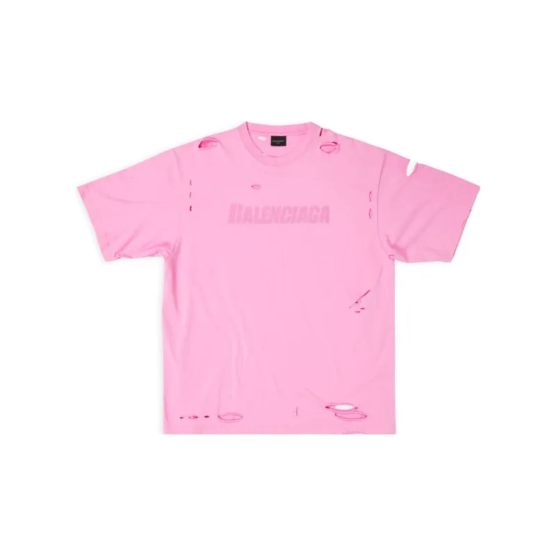 Balenciaga FW22 T-Shirt Unisex Pink-2