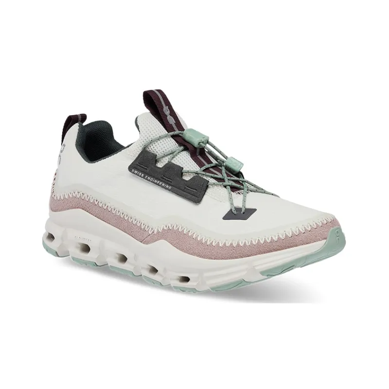 On Running Cloudaway White Ice Moss Women's-2