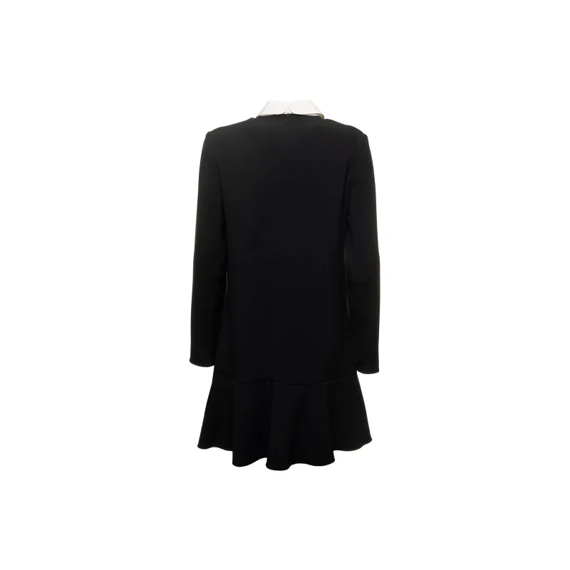 RED VALENTINO Long Sleeved Dresses Women's Black-1