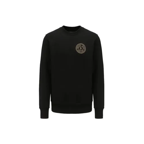 VERSACE JEANS COUTURE Sweatshirts Men Black