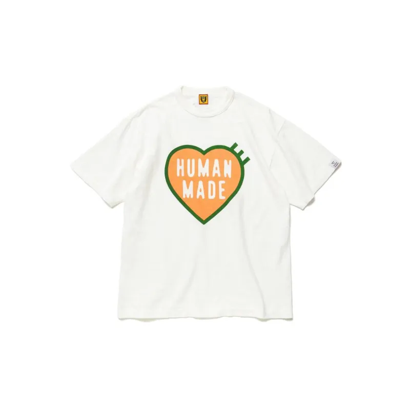 HUMAN MADE Heart Logo Graphic #12 T Shirt-0