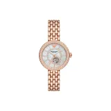 Rose gold-tone strap