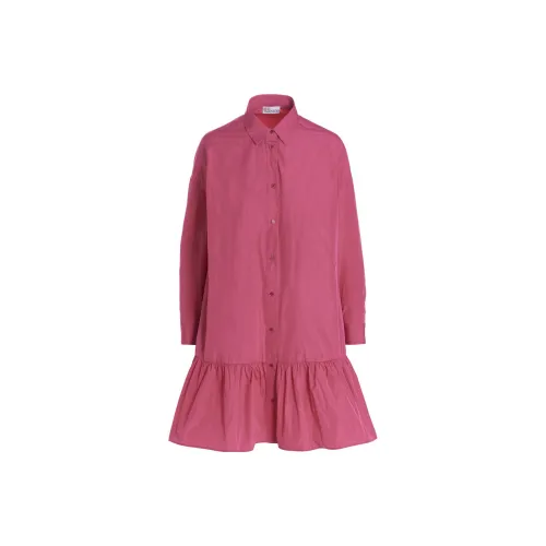 RED VALENTINO Long-Sleeved Dresses Women's Pink