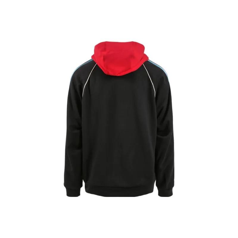 GUCCI Patch Zipped Cotton Hoodie-1