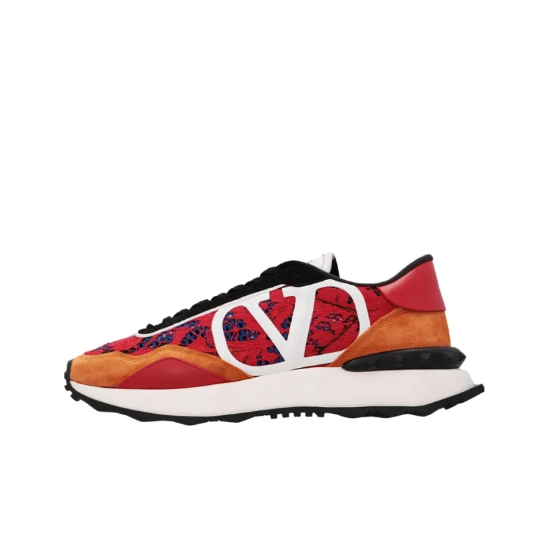 Valentino Shock Absorbers Low Top Sports Casual Shoes Men's Orange-0
