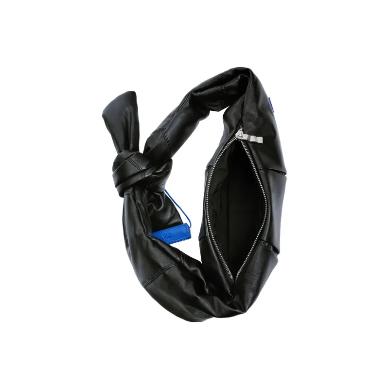 ADER ERROR ZARA Collaboration Leather One Shoulder Handbags Women's Black-3