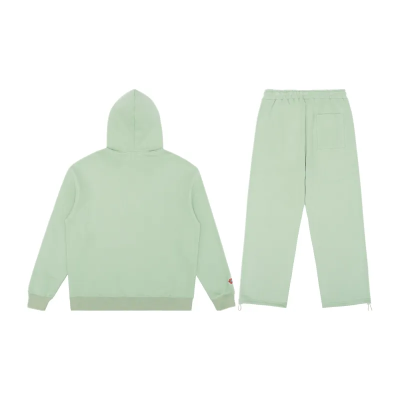 MostwantedLab Vintage Flower Sweatshirt Sets Unisex-3