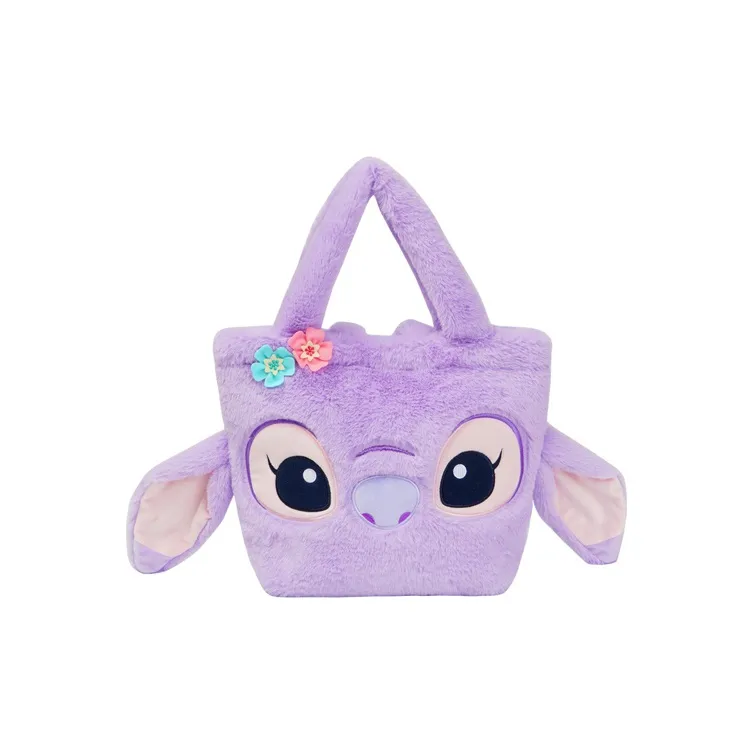POTDEMIEL Disney/Disney Polyester Double Shoulder Handbag Regular Unisex Purple-0