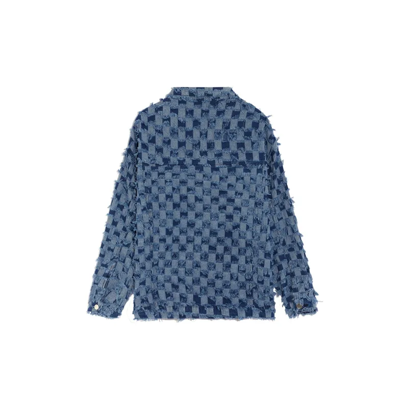 COOLALPACA Denim Jackets Unisex Blue-1