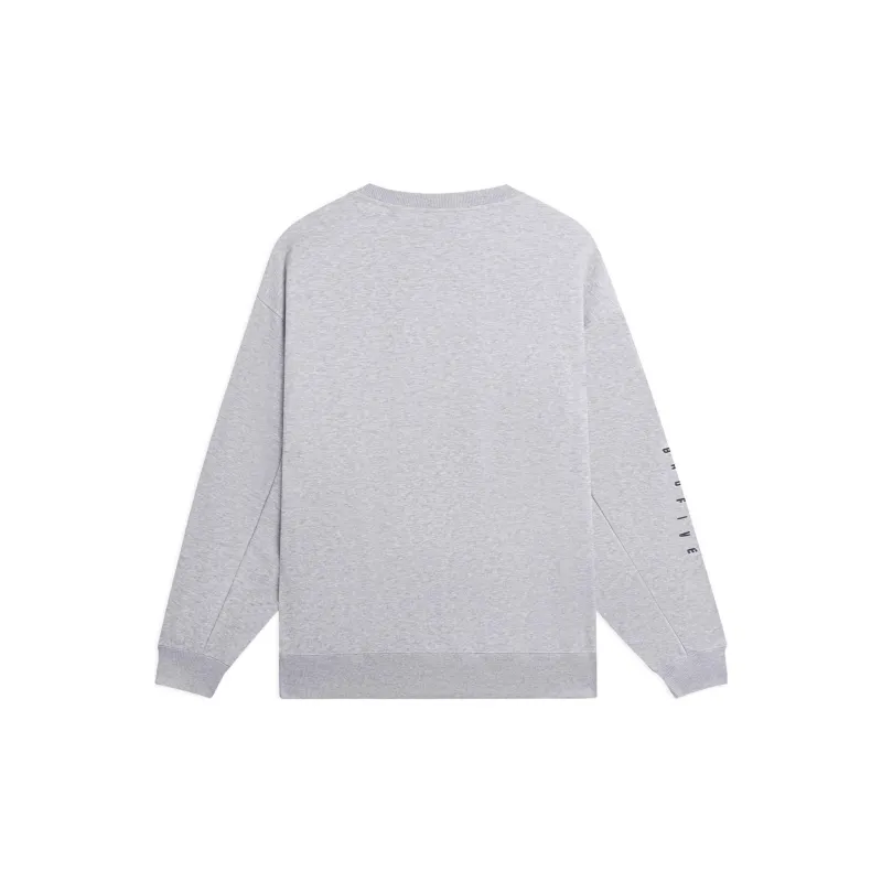 LiNing Badfive Sweatshirt Unisex Gray-1