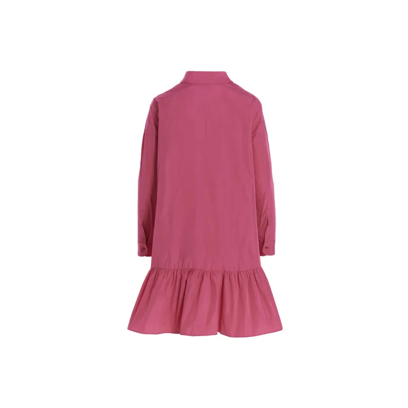 RED VALENTINO Long-Sleeved Dresses Women's Pink-1
