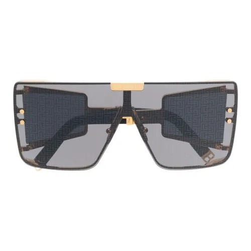 BALMAIN Sunglasses Unisex Gray