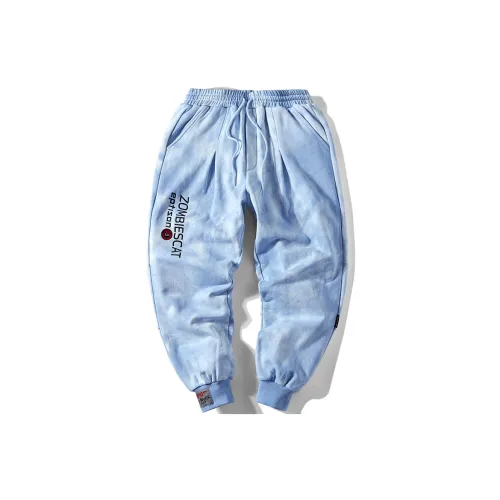 EPTISON Knitted Sweatpants Unisex Sky Blue