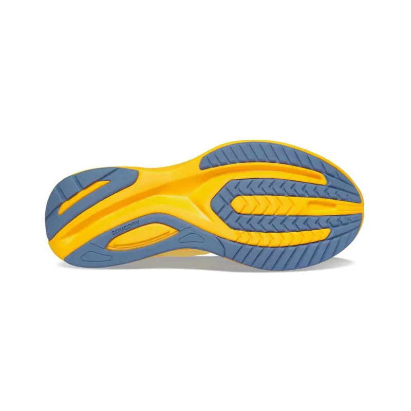 Saucony Guide 15 Guide Cushioning, Wear Resistant Low Top Running Shoes Women's Yellow-4
