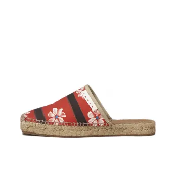 MARNI Closed Toe Slippers Women's Red