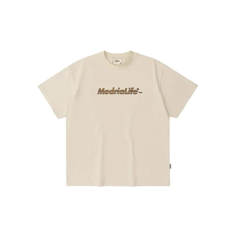 MEDRIA T-Shirts Unisex Apricot-0