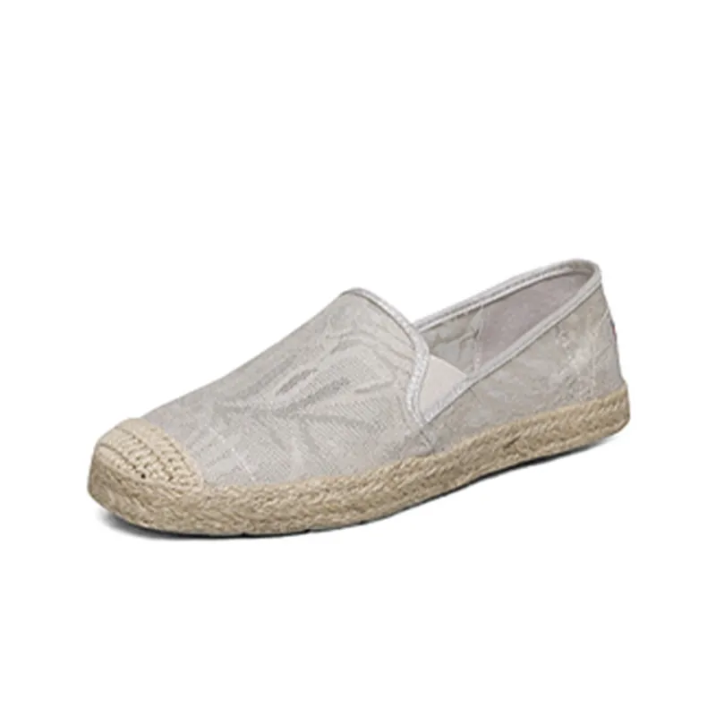 Skechers Flexpadrille Espadrilles Lightweight And Breathable Low Top Skateboard Shoes Women's Natural-2