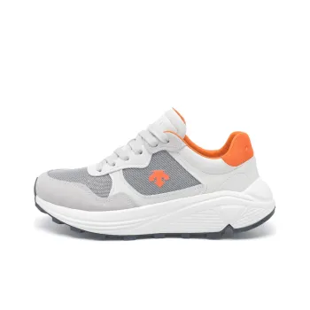 Paul Smith x DESCENTE Descente X Paul Smith Collection Durable Breathable Low-Top Casual Running Shoes Women's White